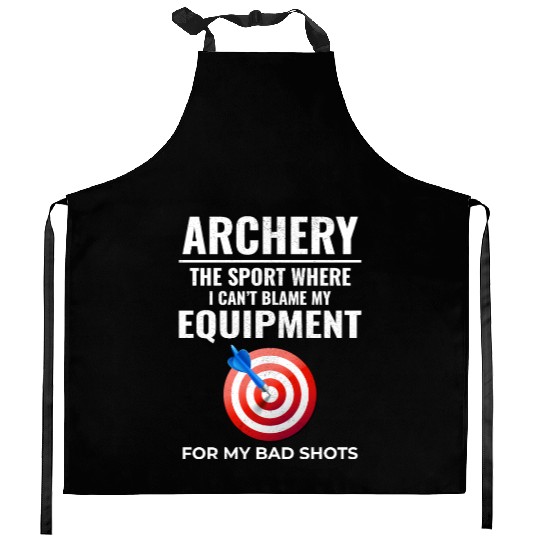 Archery Targets Archer Bullseye Shooting Sport Kitchen Aprons