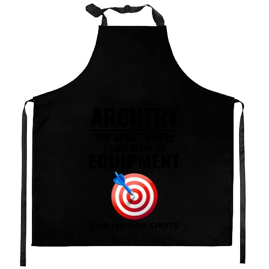 Archery Targets Archer Bullseye Shooting Sport Kitchen Aprons