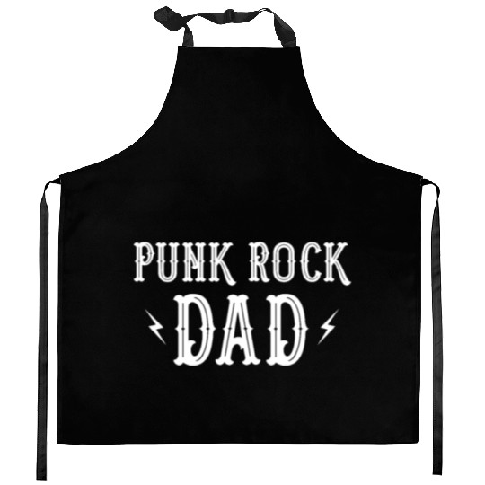 Punk Rock Dad Tattoos Punker Rocker Ska Kitchen Aprons