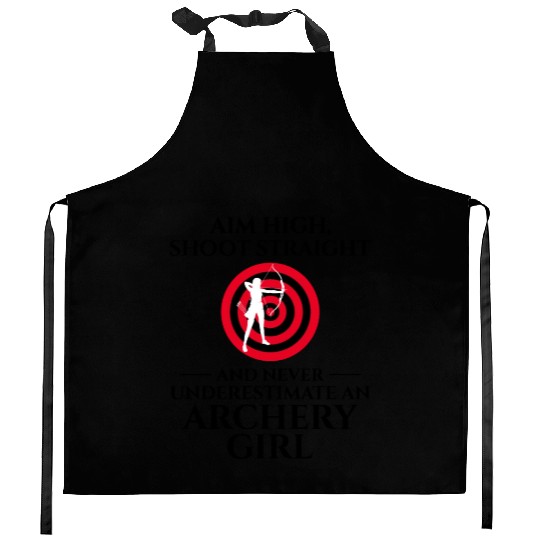 Archery Targets Archer Bullseye Shooting Sport Kitchen Aprons