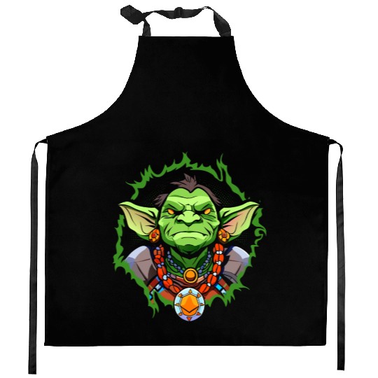 Green Goblin Kitchen Aprons