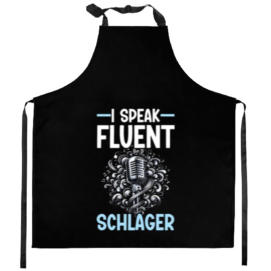 German Schlager Singer Germany Music Lover Kitchen Aprons