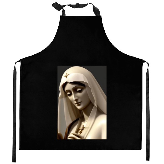 Virgin Mary Kitchen Aprons
