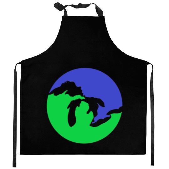 Great Lakes Weather Merch! Kitchen Aprons