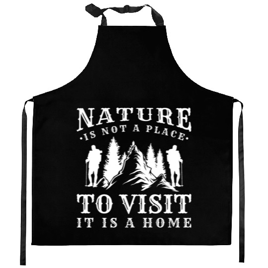 Mountaineering Rocks Sport Climbing Mountains Kitchen Aprons