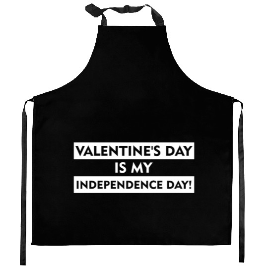 Single Alone Lonely Kitchen Aprons
