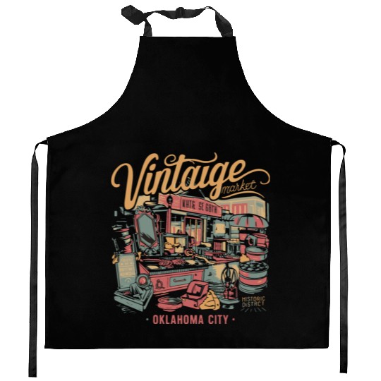 Vintage Market Days of Oklahoma City 2024 Kitchen Aprons