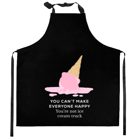 Funny quote|Be You |You’re Not ice cream Truck Kitchen Aprons