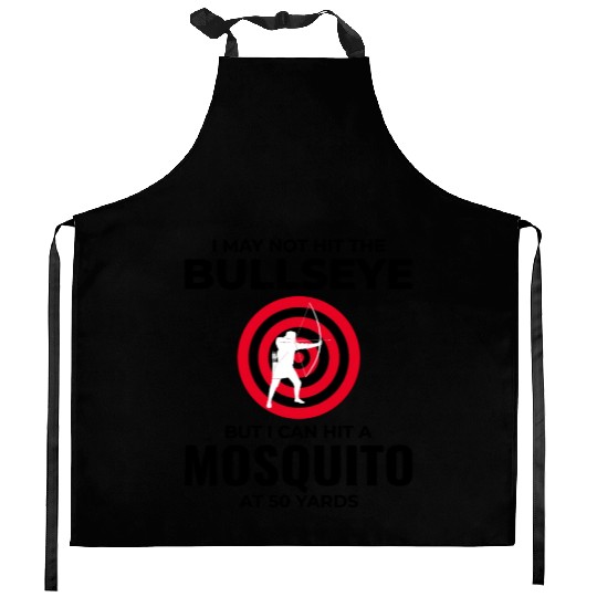 Archery Targets Archer Bullseye Shooting Sport Kitchen Aprons