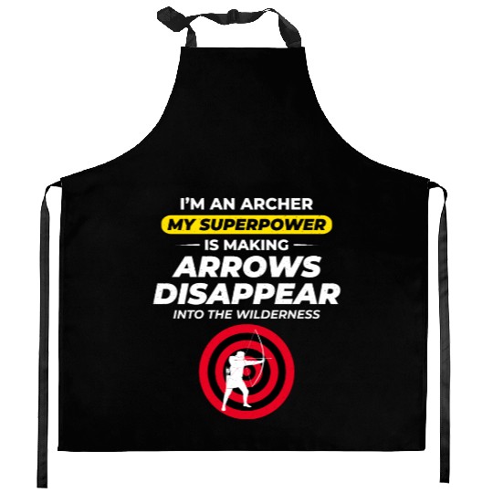 Archery Targets Archer Bullseye Shooting Sport Kitchen Aprons