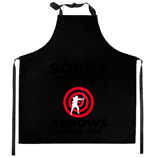 Archery Targets Archer Bullseye Shooting Sport Kitchen Aprons