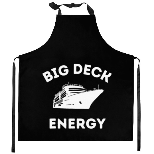 Cruise Ship Big Deck energy Kitchen Aprons