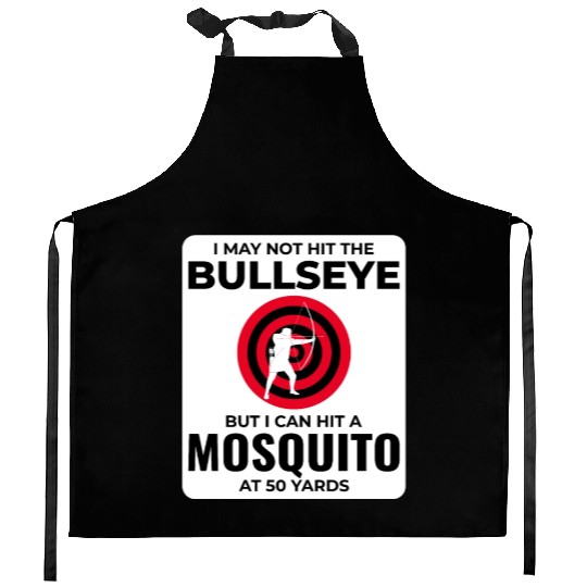 Archery Targets Archer Bullseye Shooting Sport Kitchen Aprons