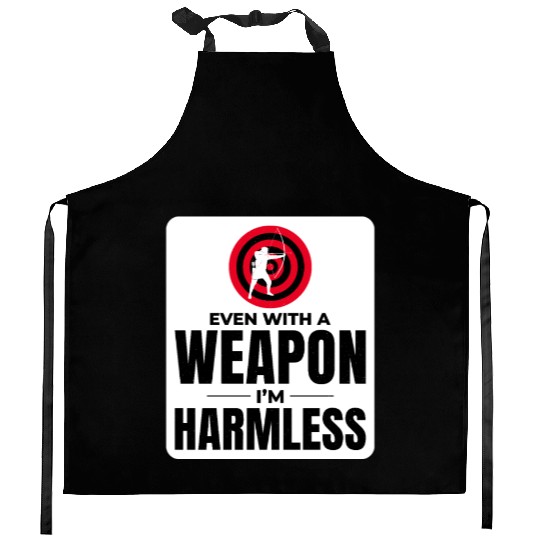 Archery Targets Archer Bullseye Shooting Sport Kitchen Aprons