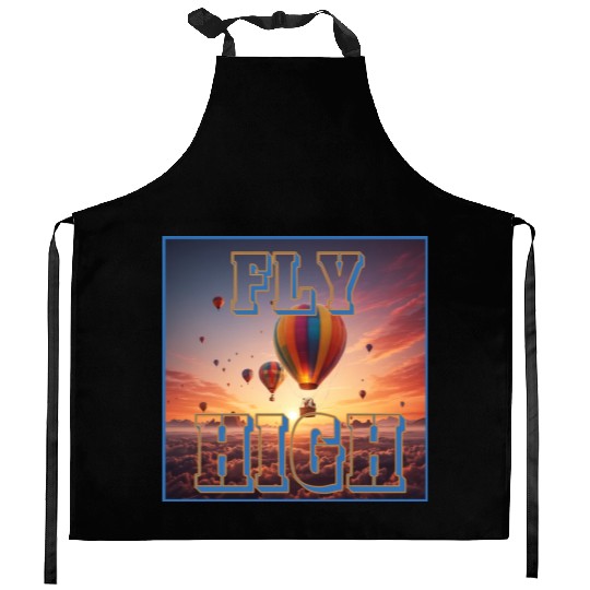 Novelty Fly High Kitchen Aprons