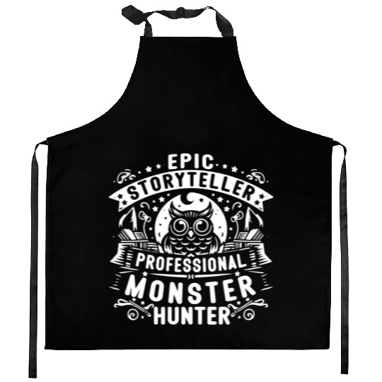 Epic Storyteller Professional Monster Hunter Kitchen Aprons