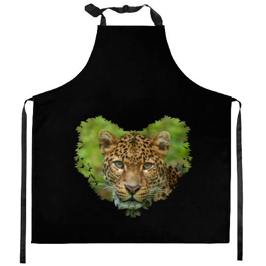 Jaguar s Intensity Heart Kitchen Aprons