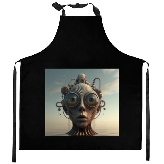OVER HORIZON Kitchen Aprons
