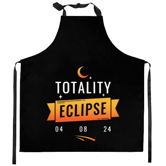Eclipse Viewing Team solar eclipse 2024 Kitchen Aprons