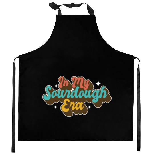In My Sourdough Era Home Baker Funny Bread Baking Kitchen Aprons