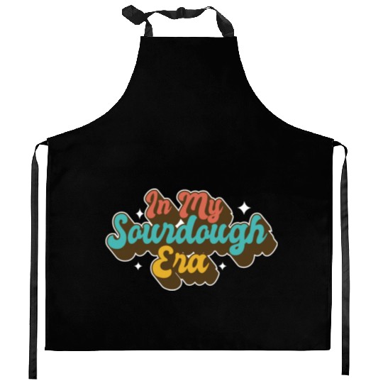 In My Sourdough Era Home Baker Funny Bread Baking Kitchen Aprons
