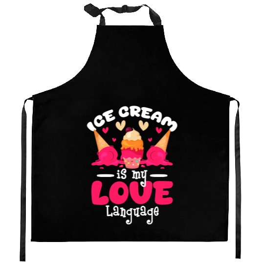 Ice Cream Sweet Kitchen Aprons