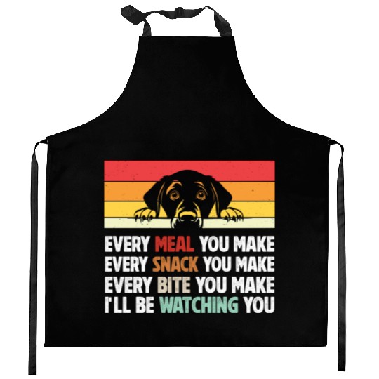 Labrador Retriever Funny Labrador Cute Dog Mom Kitchen Aprons