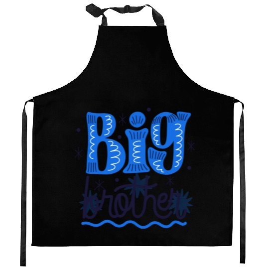 Brother means loves! Brother day Kitchen Aprons