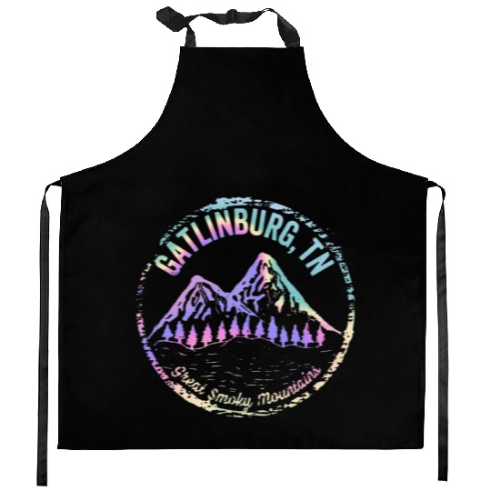 Gatlinburg Tennessee Great Smoky Mountain Souvenir Kitchen Aprons