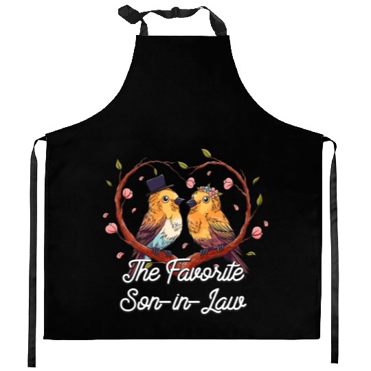Son in Law Groom Funny Husband To Be Humor Kitchen Aprons