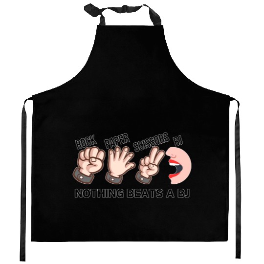 Rock Paper Scissors BJ Kitchen Aprons