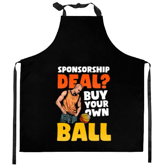 Street Basketball Deal: Buy Your Own Ball Kitchen Aprons