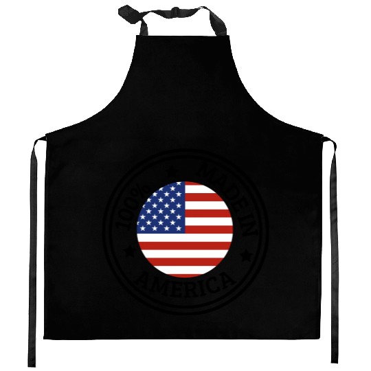 USA Made in America Kitchen Aprons