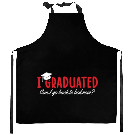 Funny Graduate Relaxation Kitchen Aprons