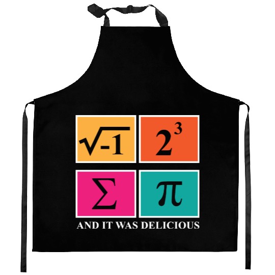 Pi Day I Ate Some Pie and It Was Delicious Math Kitchen Aprons