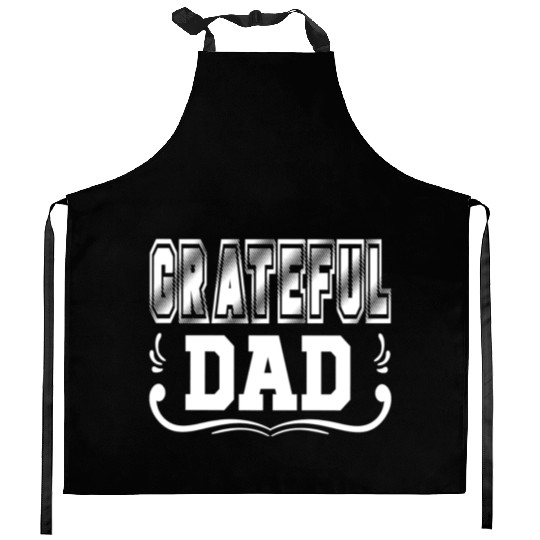 GRATEFUL DAD Kitchen Aprons