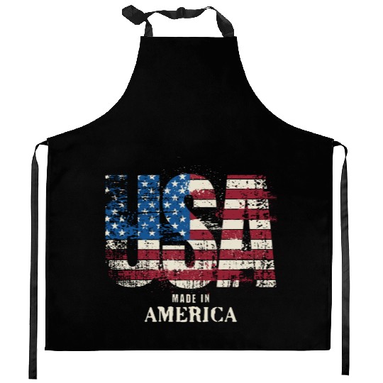 USA Made in America Kitchen Aprons