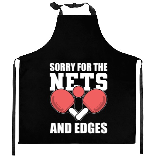 Table Tennis Ping Pong Table Tennis Athlete Kitchen Aprons