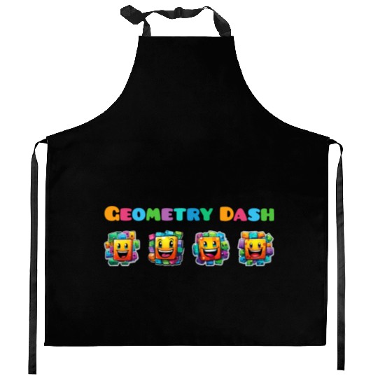 Geometry dash Kitchen Aprons