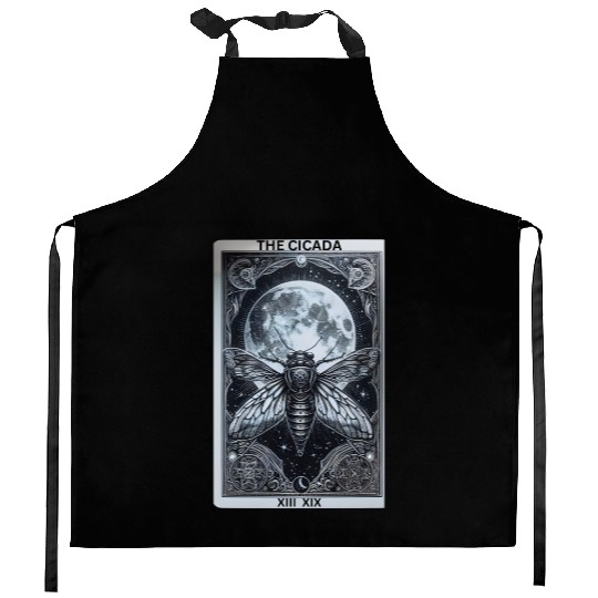 Cicadageddon Invasion Tour 2024 Funny Cicada Event Kitchen Aprons