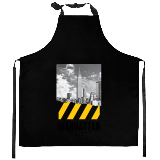 Manhattan NYC Kitchen Aprons