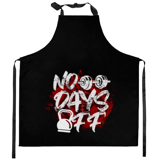 No Days Off Kitchen Aprons