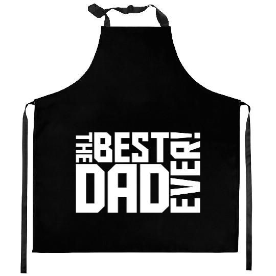 The Best Dad Ever Coolest Daddy in the World Love Kitchen Aprons