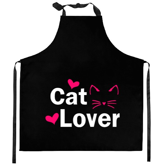 Cat Lover Kitchen Aprons
