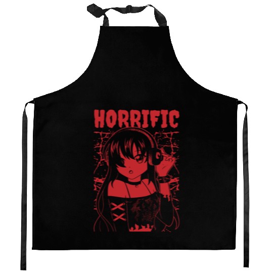 Anime Ramen Cat Retro Japanese Kitchen Aprons