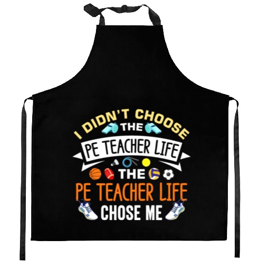 Inspiring Physical Education Teacher Design for PE Kitchen Aprons