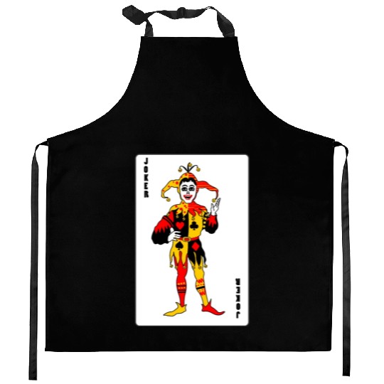 Playing card Joker Kitchen Aprons