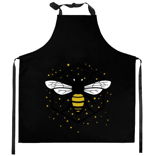 Beekeeper Bee Wasp Kitchen Aprons