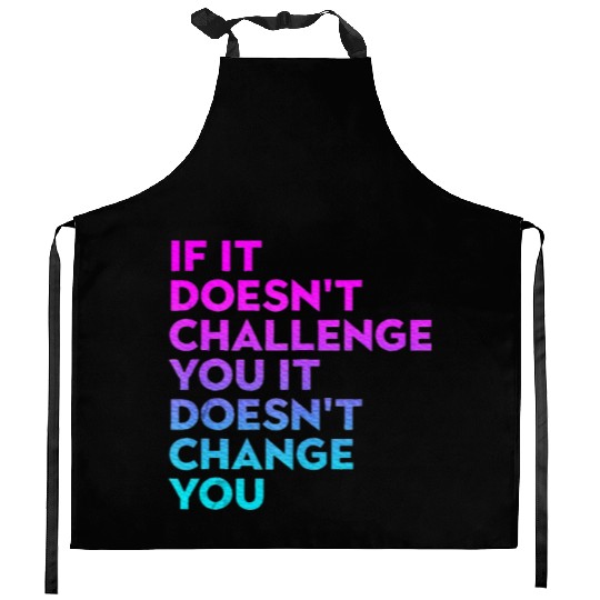 Inspirational Workout Motivational Gym Kitchen Aprons