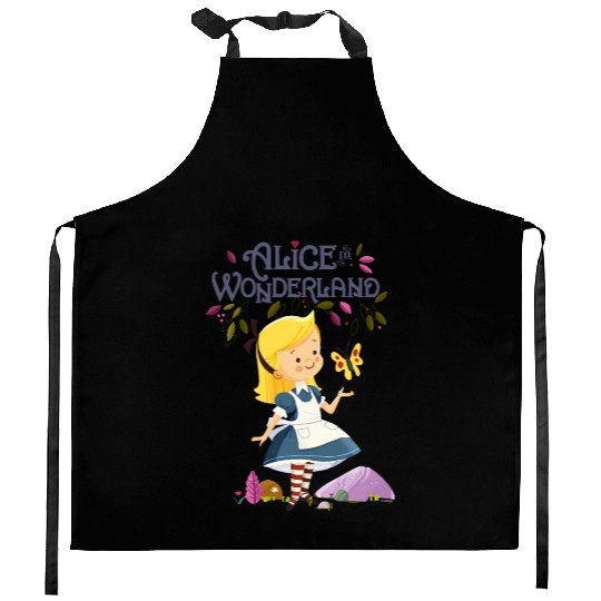 Alice in Wonderland Kitchen Aprons